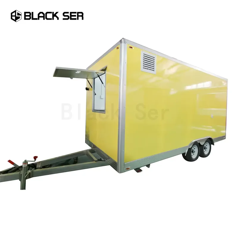 New Kiosk Catering Concession Customized Mobile Food Trailer Food Truck - Image 2
