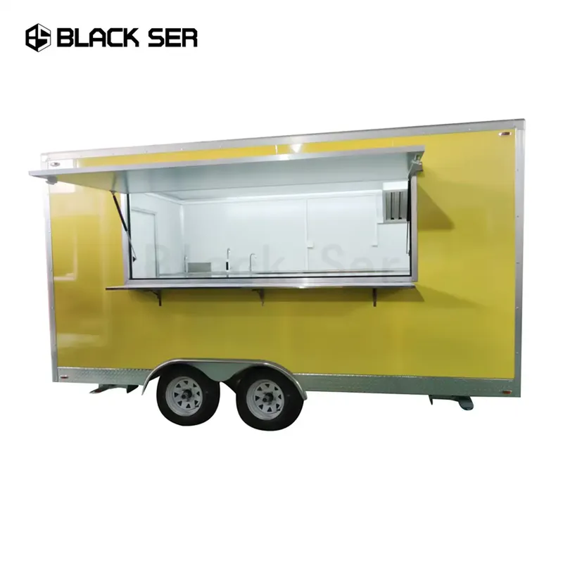 New Kiosk Catering Concession Customized Mobile Food Trailer Food Truck - Image 3