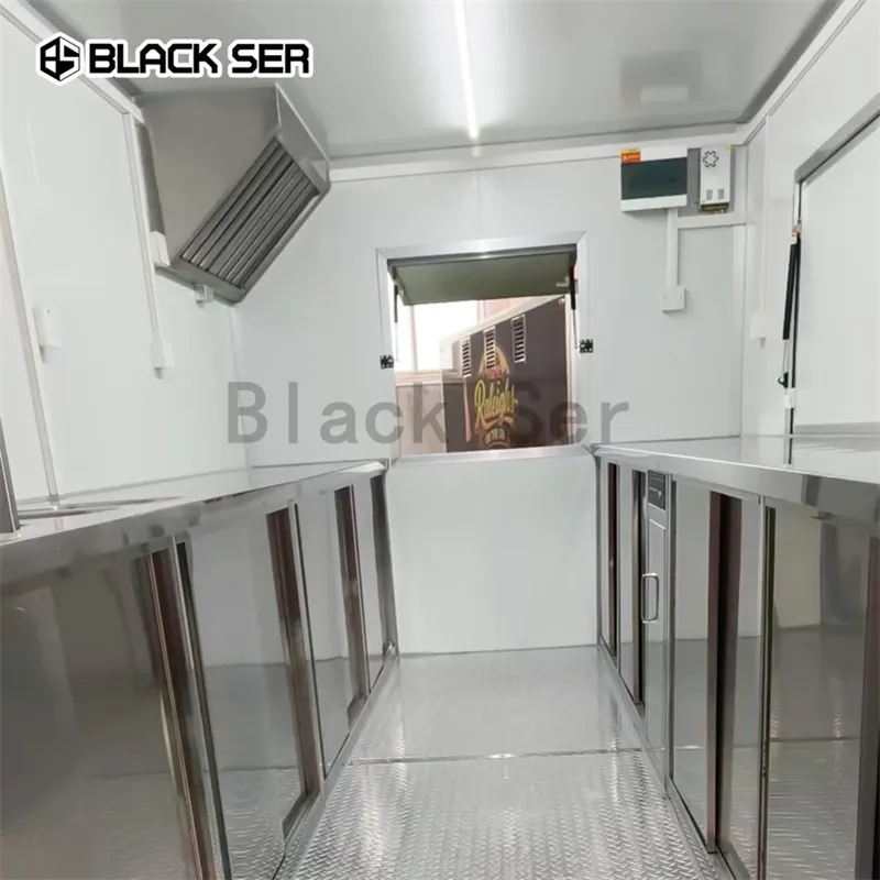 New Kiosk Catering Concession Customized Mobile Food Trailer Food Truck - Image 4